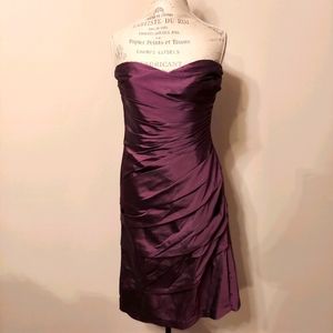 NWT Monique Lhuillier Bridesmaid Taffeta Dress 10